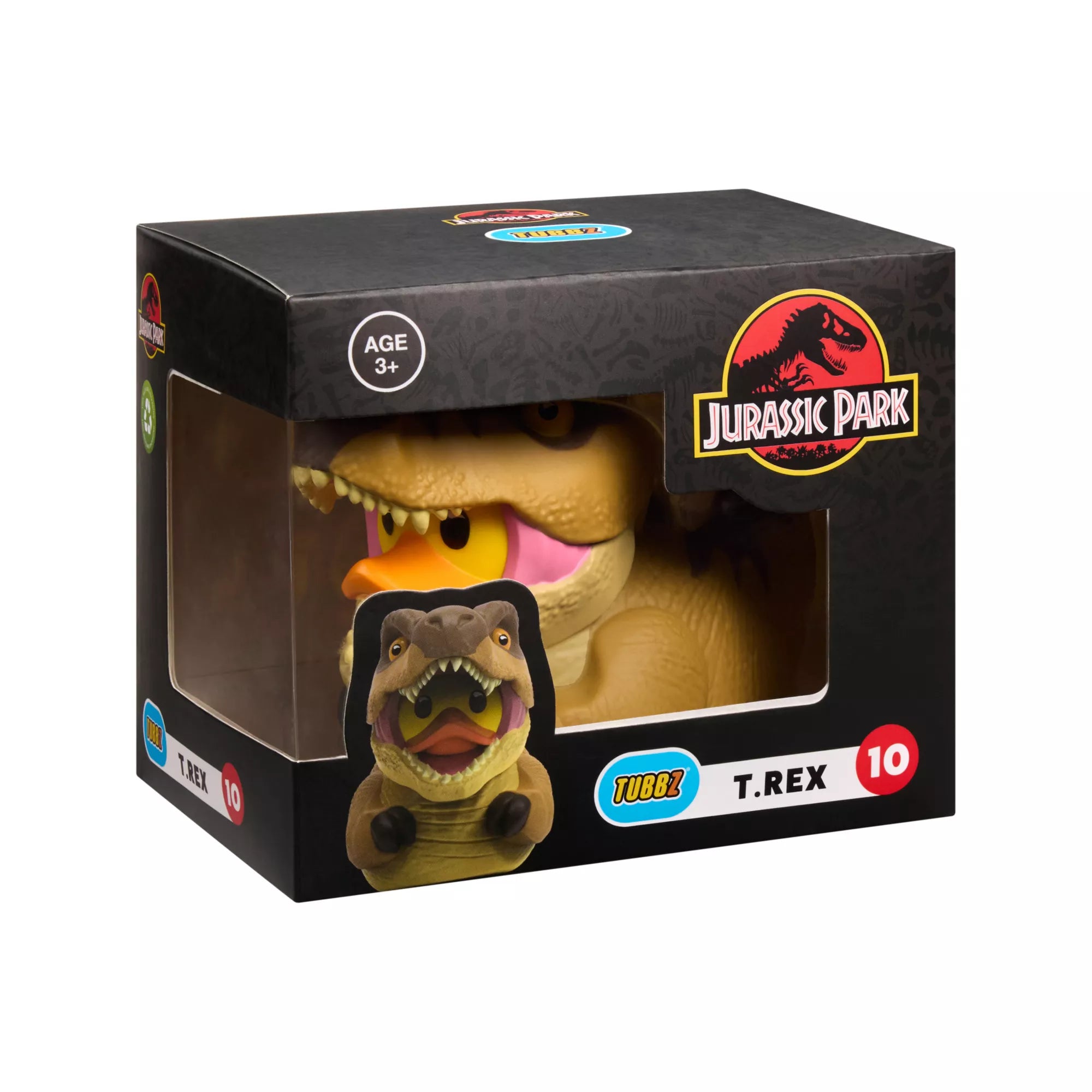 TUBBZ Jurassic Park T. Rex Rubber Duck