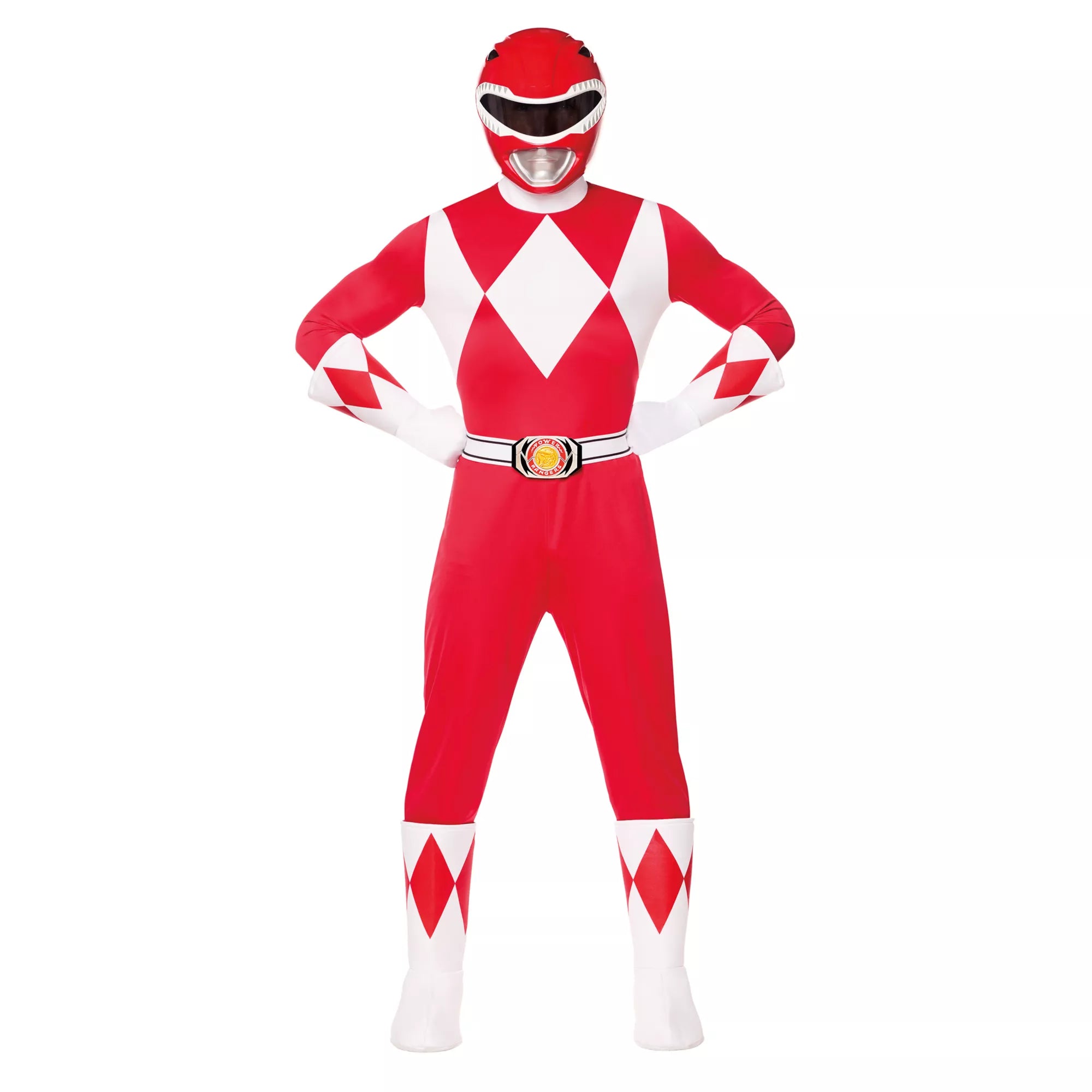 Adult Red Power Ranger Costume - Mighty Morphin Power Rangers