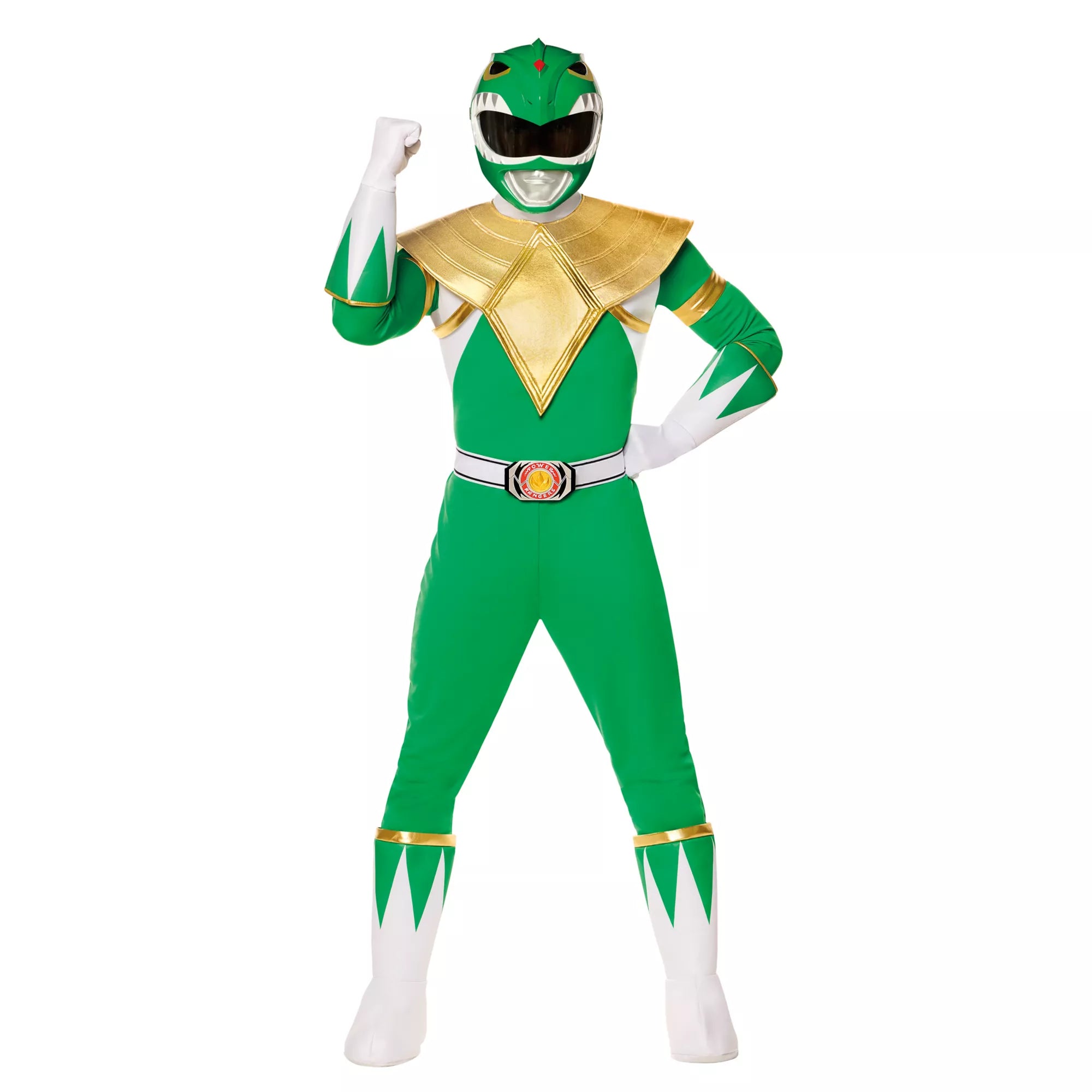 Adult Green Power Ranger Costume - Mighty Morphin Power Rangers