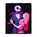 Jack and Sally Reversible Fleece Blanket - The Nightmare Before Christmas