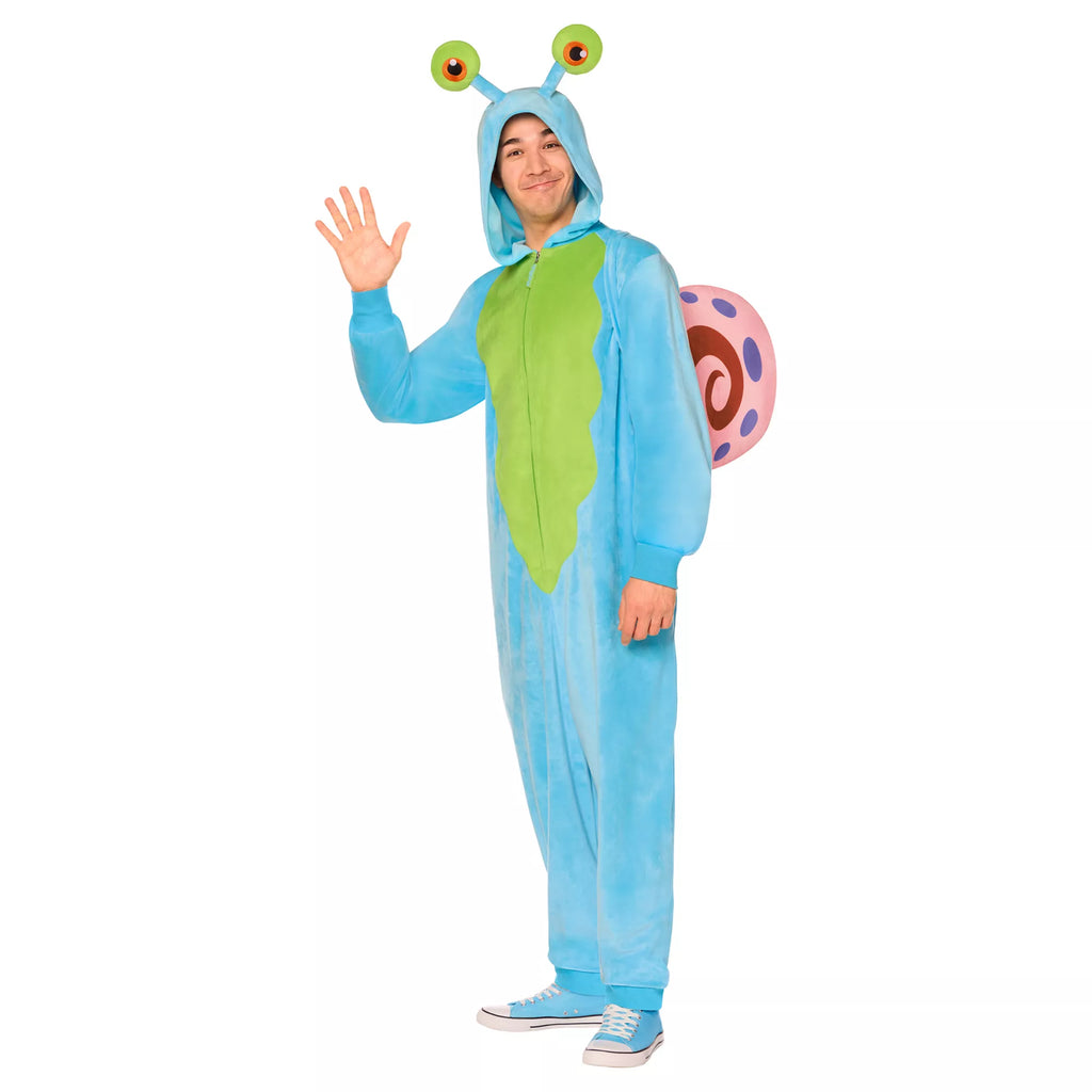 Adult Gary Jumpsuit Costume -  SpongeBob SquarePants