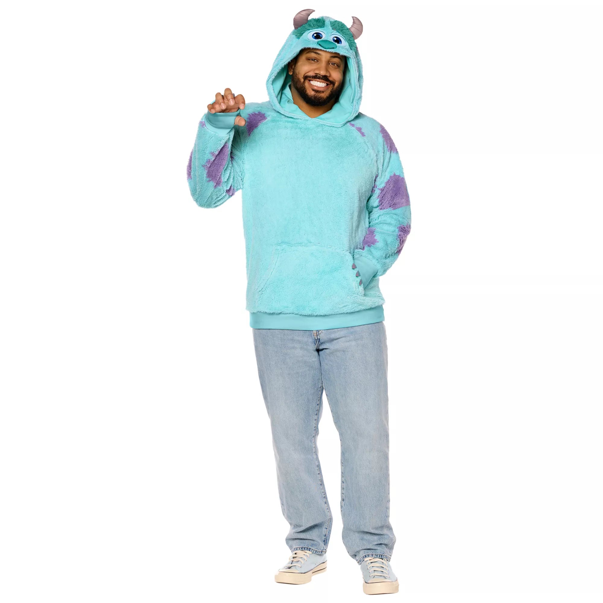 Adult Sulley Costume Top -  Monsters Inc.