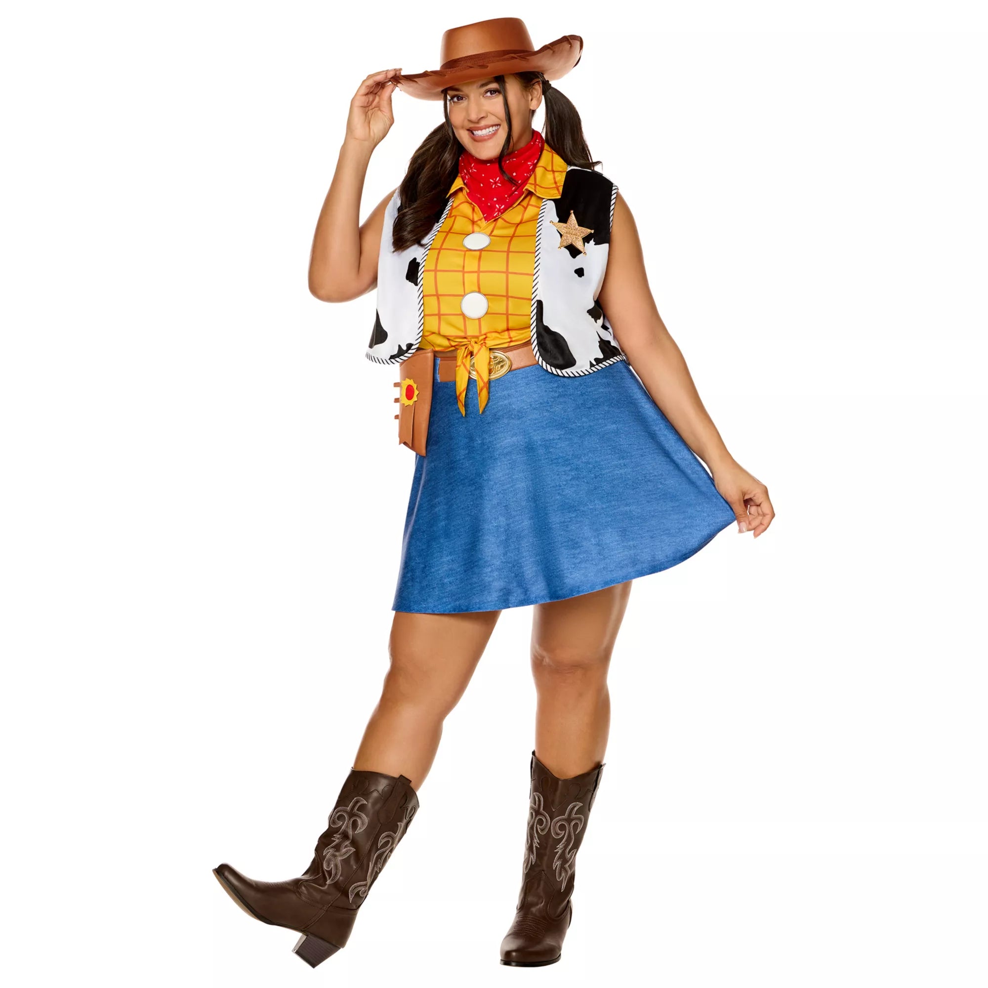 Adult Woody Dress Costume -  Toy Story