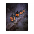 LED Jack-O-Lantern Pathway Markers - 4 Pack