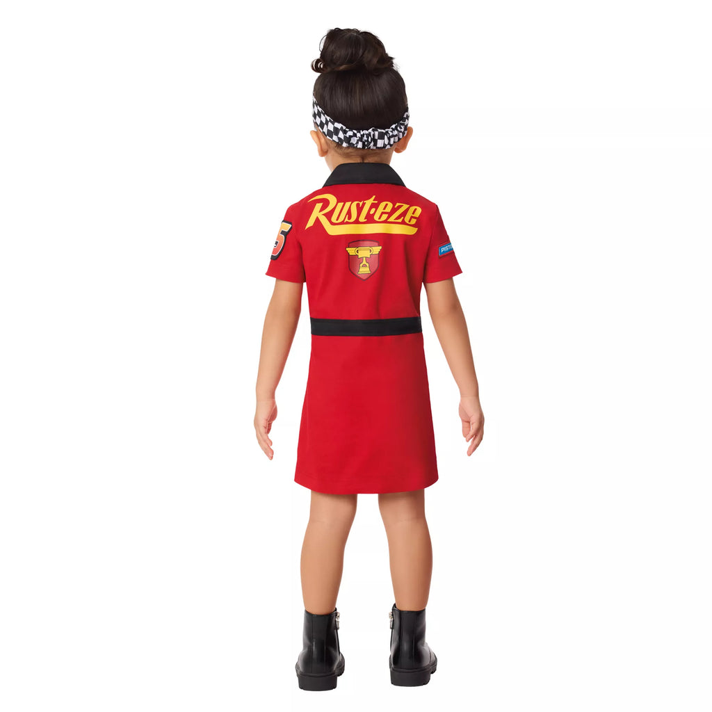 Toddler Lightning McQueen Pit Dress Costume - Cars