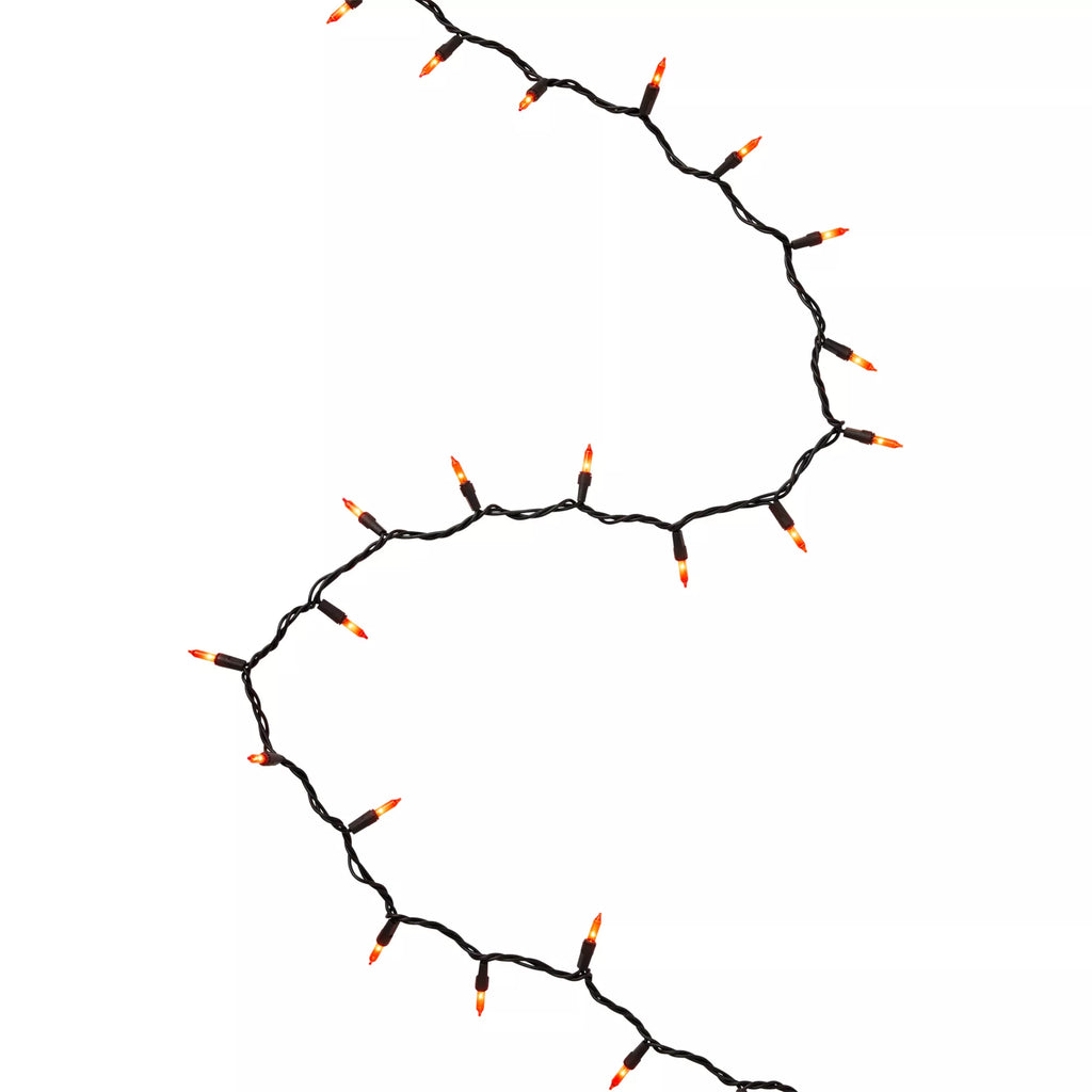 Orange Mini String Lights - 100 Count