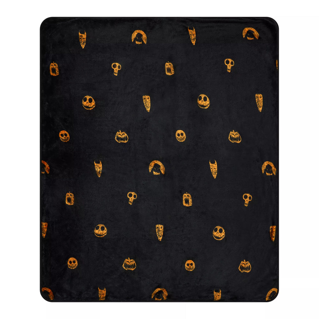 The Nightmare Before Christmas Icons Reversible Fleece Blanket