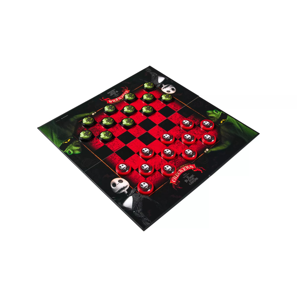 Jack Skellington vs. Oogie Boogie Checkers Set - The Nightmare Before Christmas