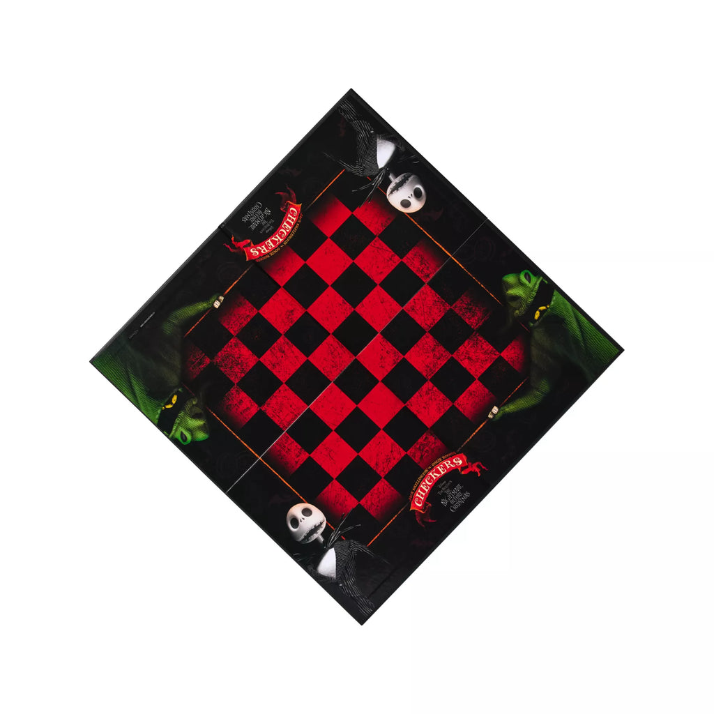 Jack Skellington vs. Oogie Boogie Checkers Set - The Nightmare Before Christmas
