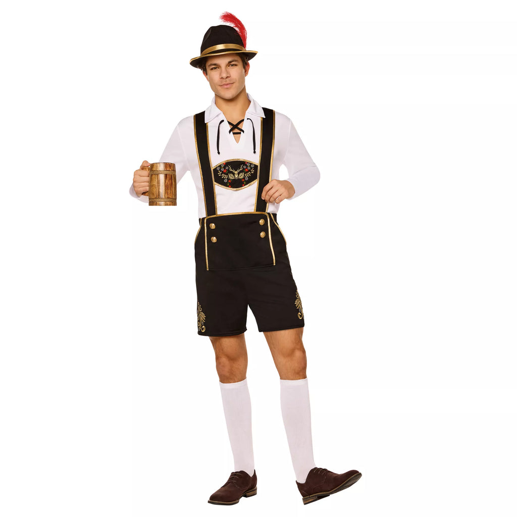 Adult Oktoberfest Lederhosen Costume