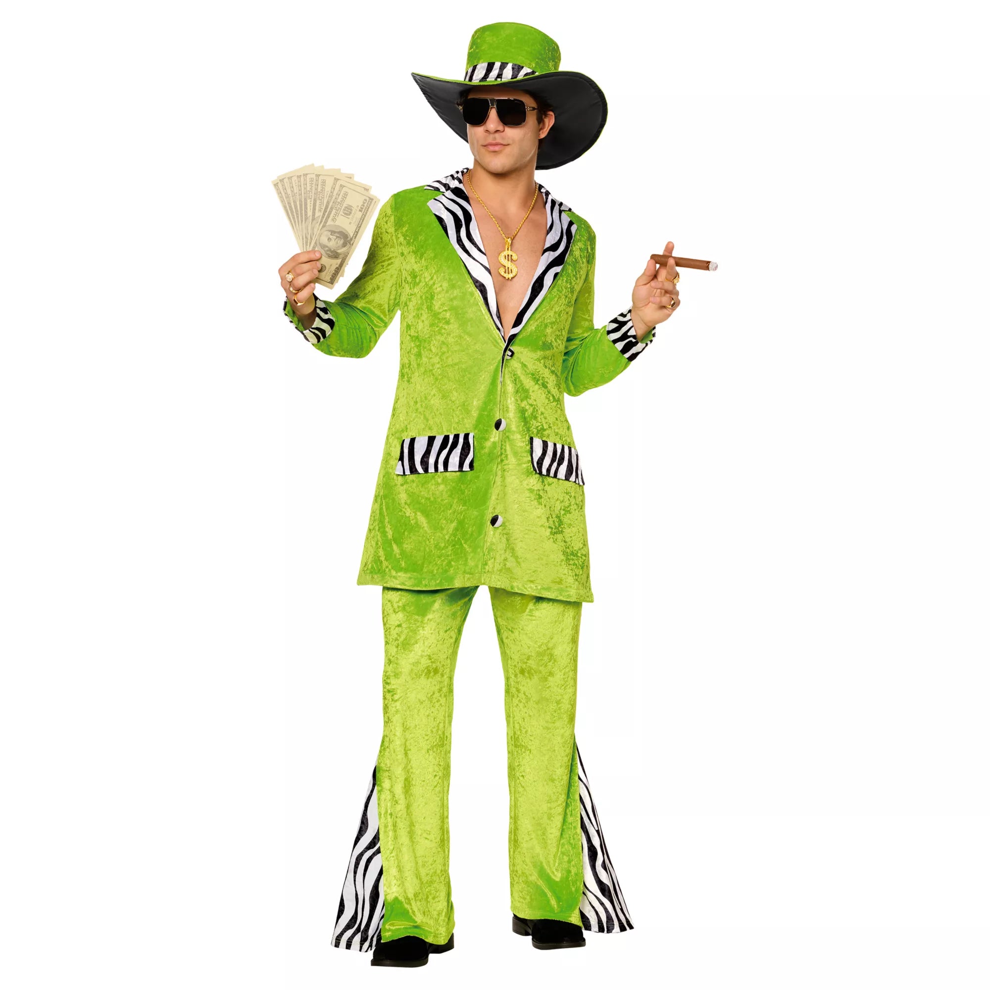 Adult Zebra Pimp Costume