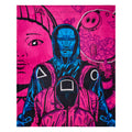 Squid Game Collage Fleece Blanket -  Squid Games