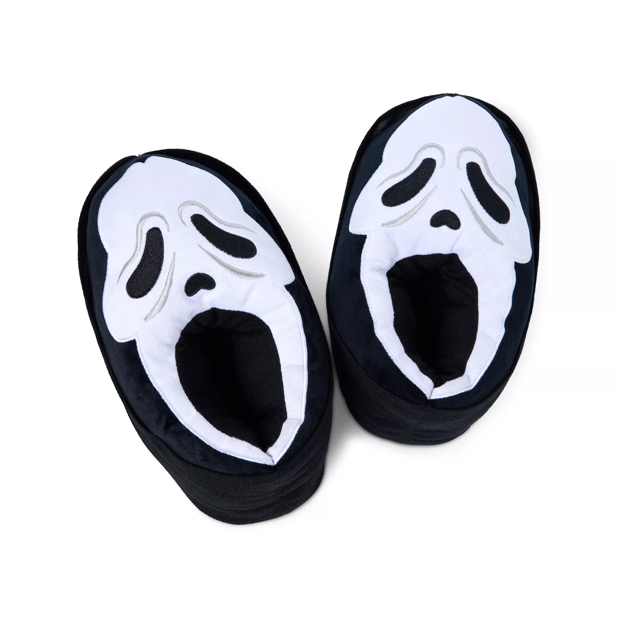 Ghost Face Plush Slippers