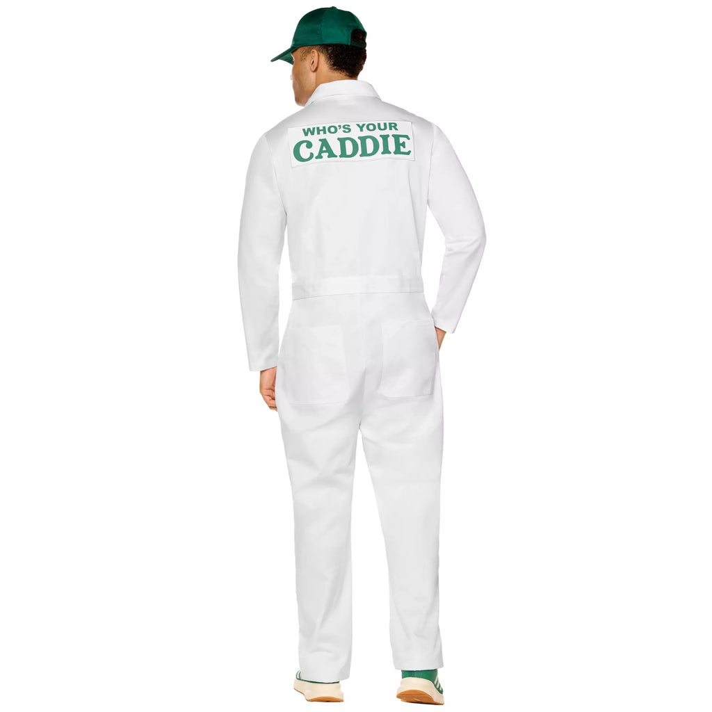 Adult Golf Caddie Jumpsuit Costume
