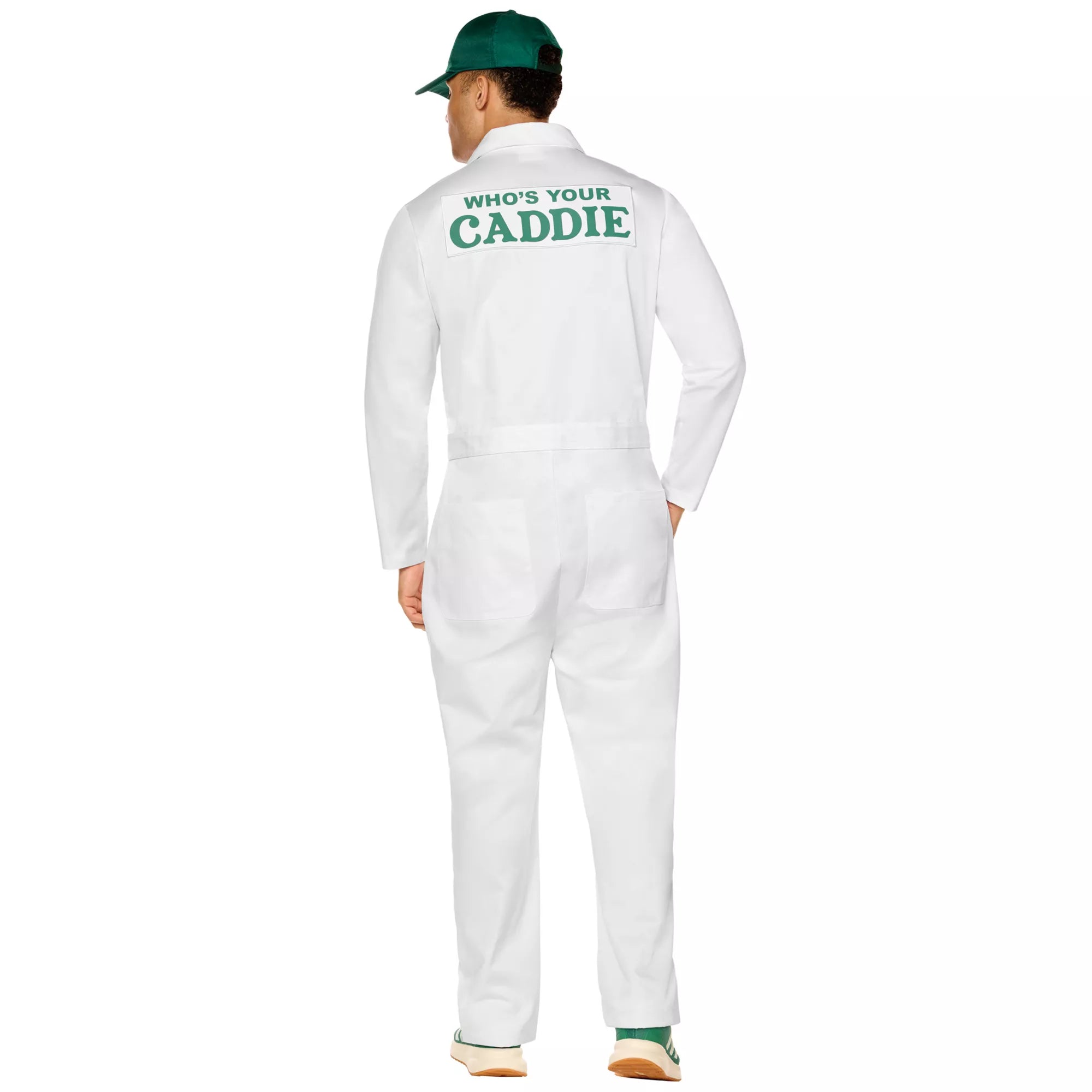 Adult Golf Caddie Jumpsuit Costume