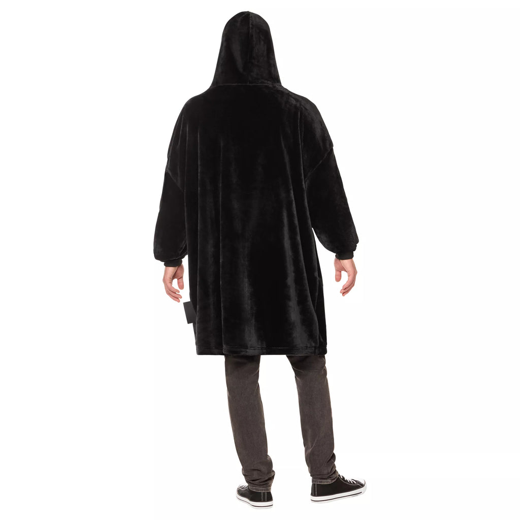 Glow in the Dark Ghost Face Hooded Blanket