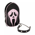 Ghost Face Pink Metallic Crossbody Bag
