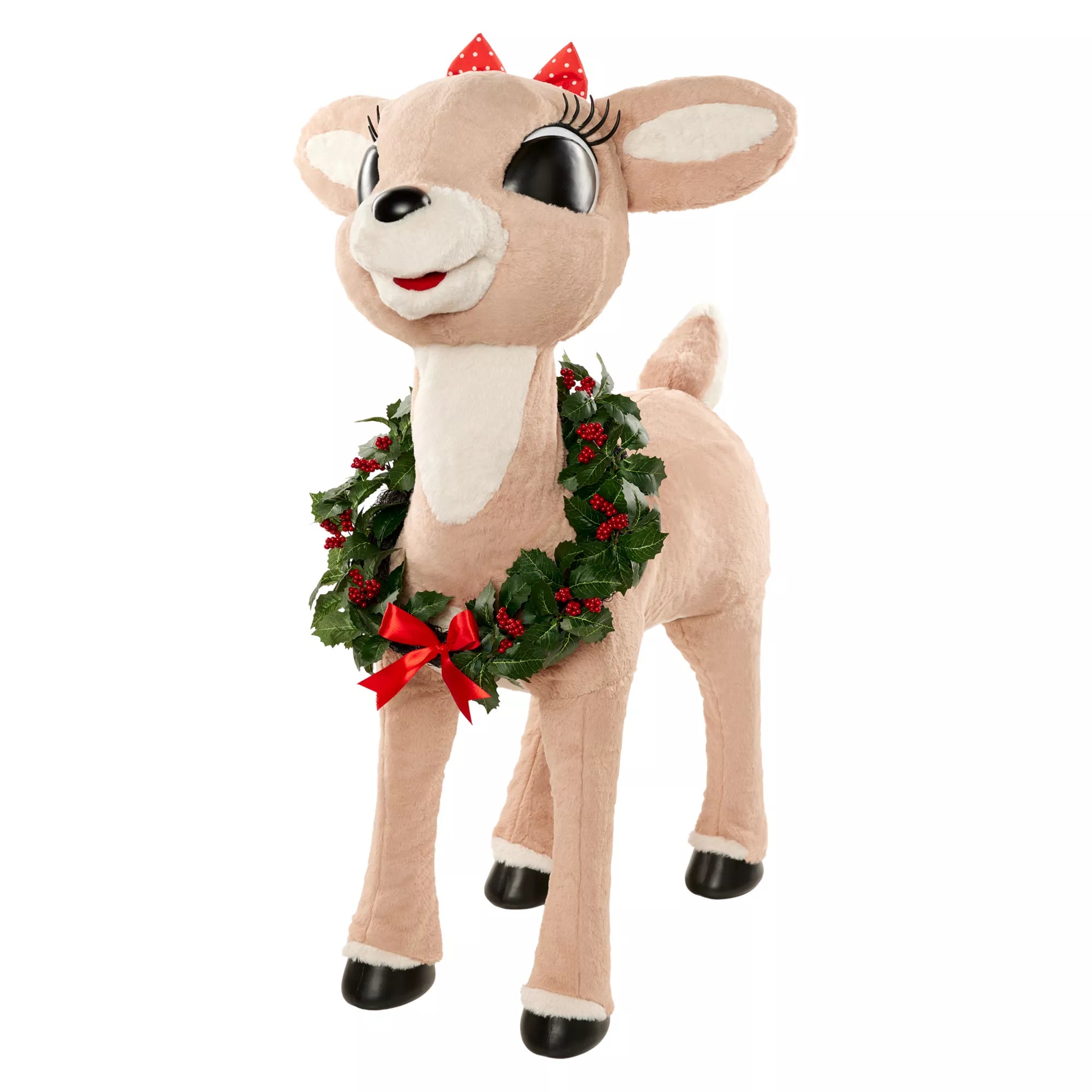 4 Ft Clarice Animatronic - Rudolph the Red-Nosed Reindeer