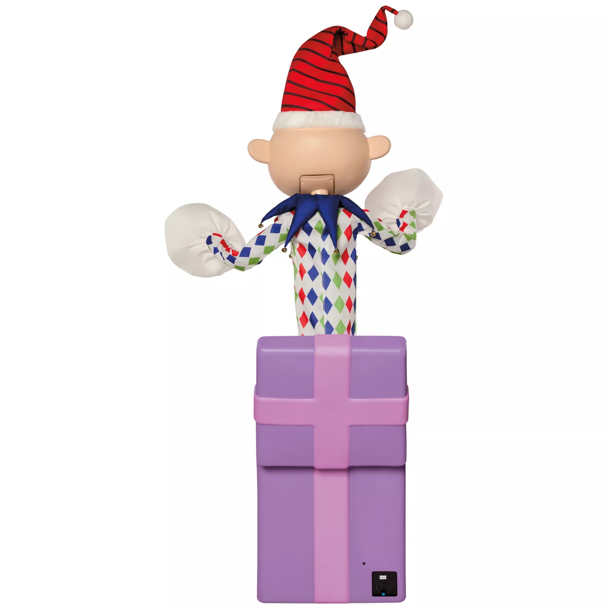 5 Ft 3 In Misfit Charlie-in-the-Box Animatronic - Rudolph the Red-Nosed Reindeer