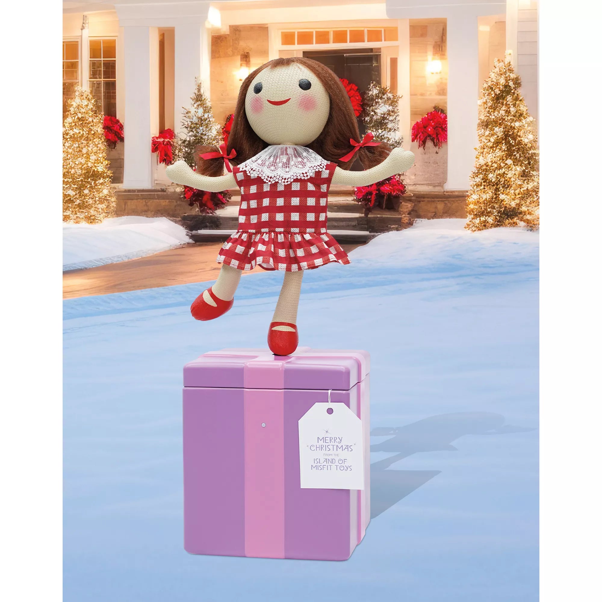 4 Ft 6 In Misfit Doll Animatronic - Rudolph the Red-Nosed Reindeer