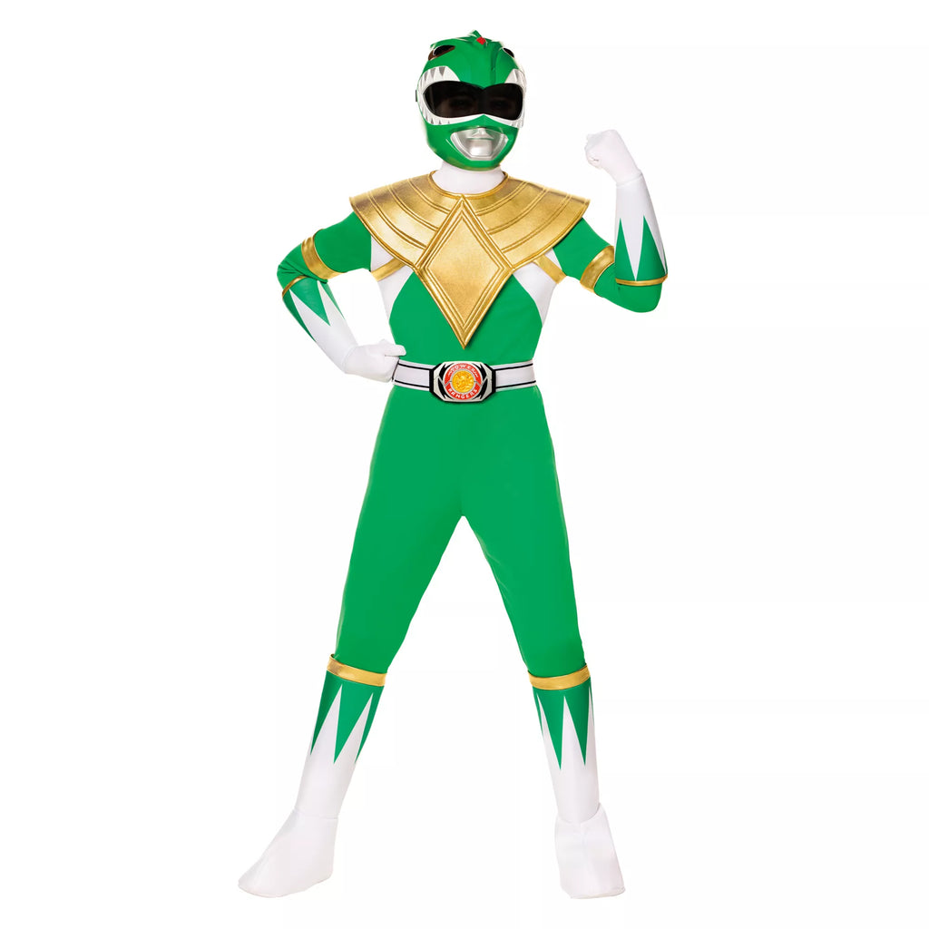 Kids Green Power Ranger Costume - Mighty Morphin Power Rangers