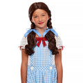 Kids Dorothy Wig with Bows - The Wizard of Oz