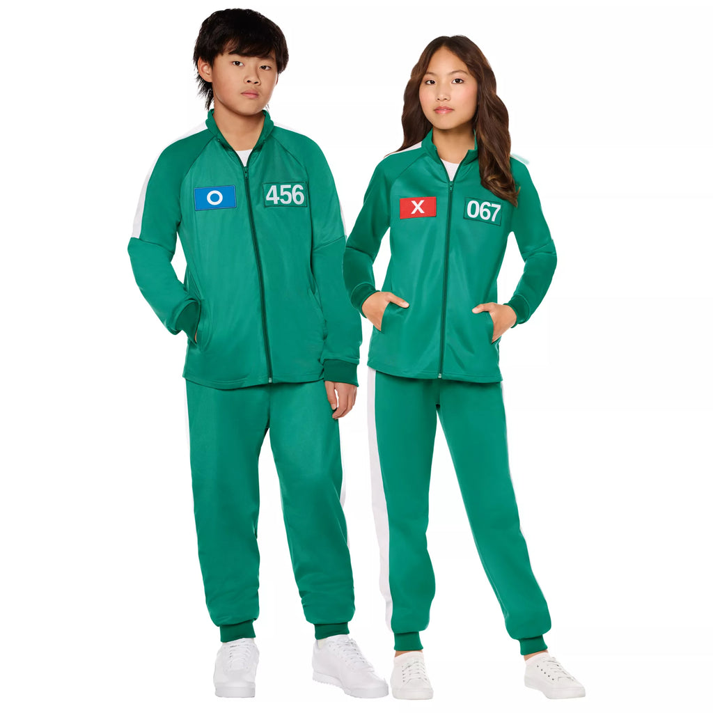 Kids Squid Game Player Tracksuit Costume -  Squid Games