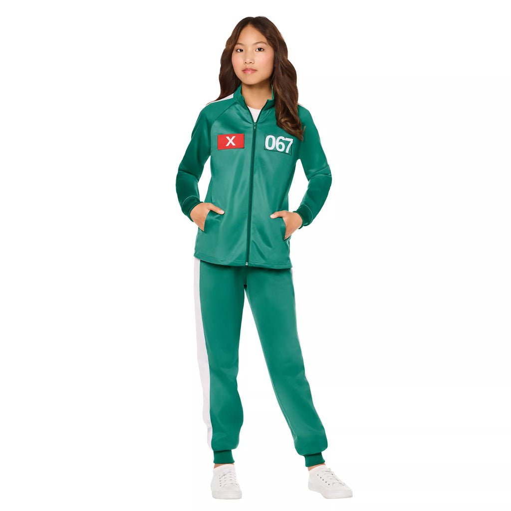 Kids Squid Game Player Tracksuit Costume -  Squid Games