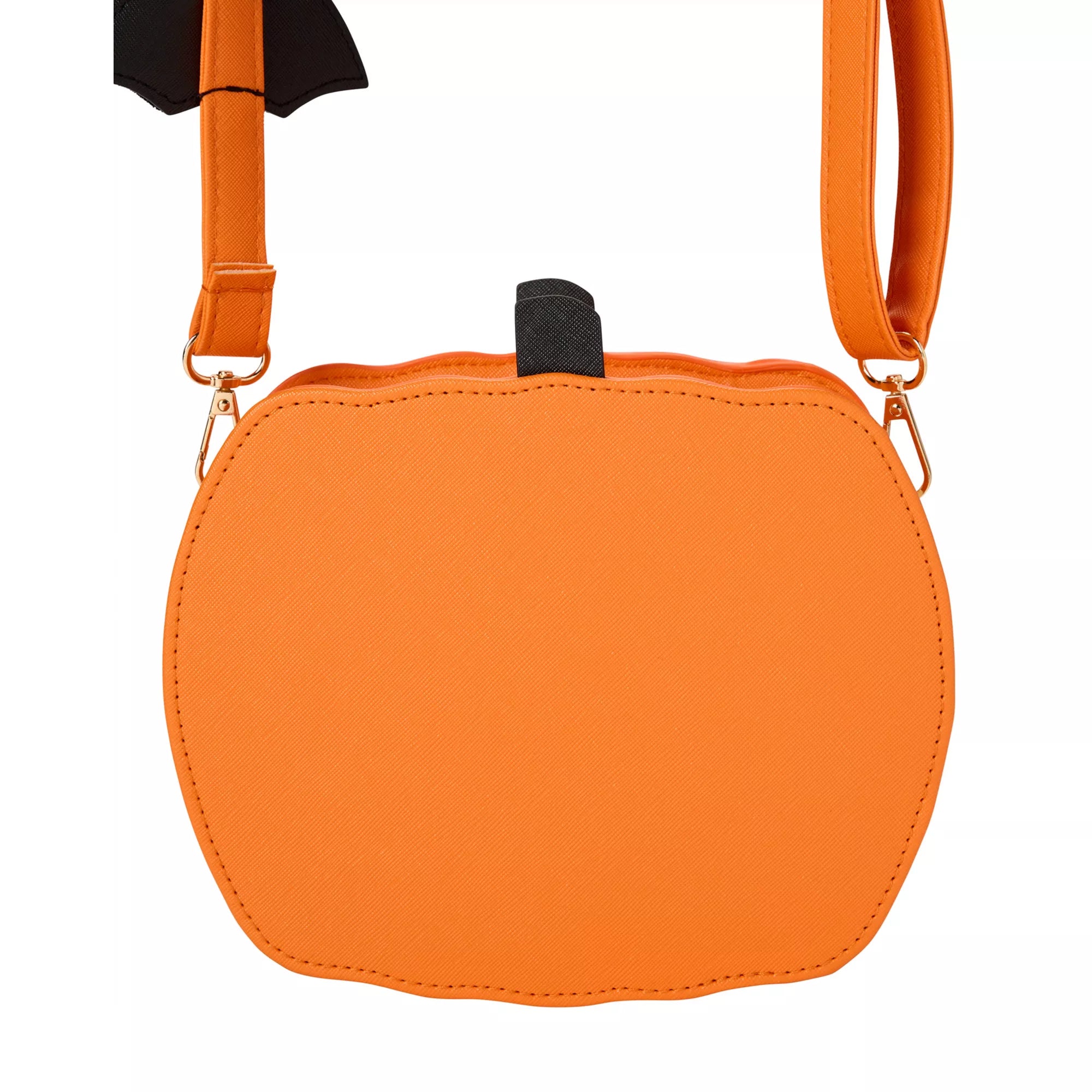 Rhinestone Jack-O'-Lantern Crossbody Bag