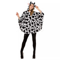 Adult Cow Print Poncho