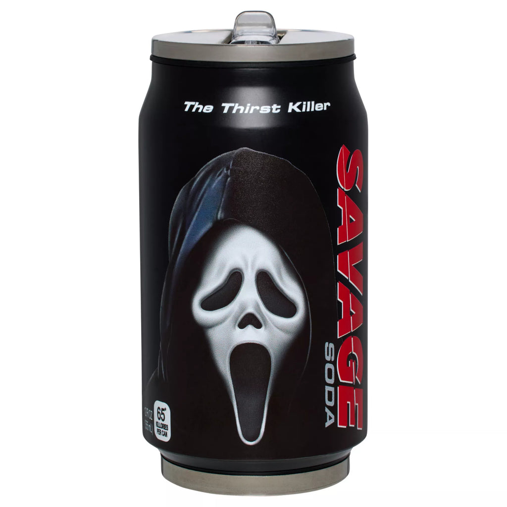 Ghost Face Savage Soda Reusable Can - 12 oz.