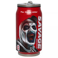 Art the Clown Savage Soda Reusable Can 12 oz. - Terrifier