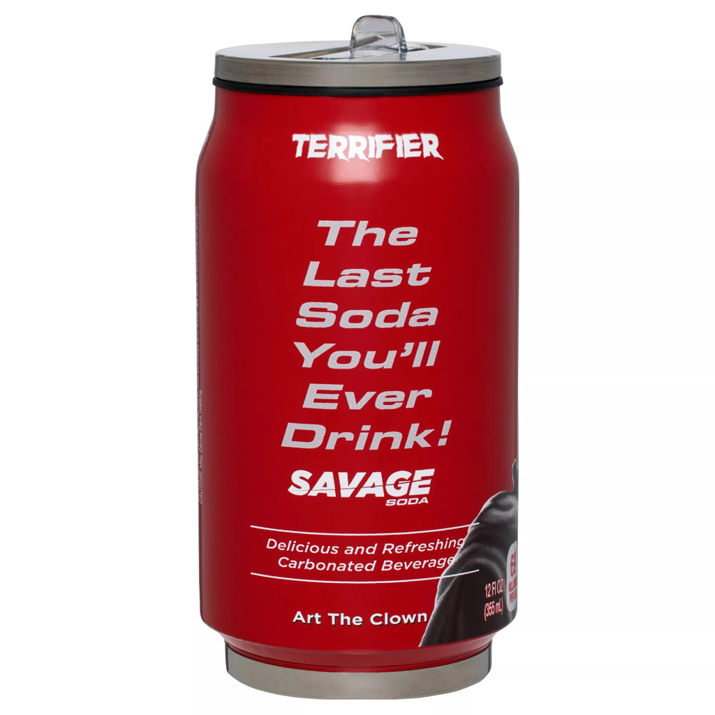 Art the Clown Savage Soda Reusable Can 12 oz. - Terrifier