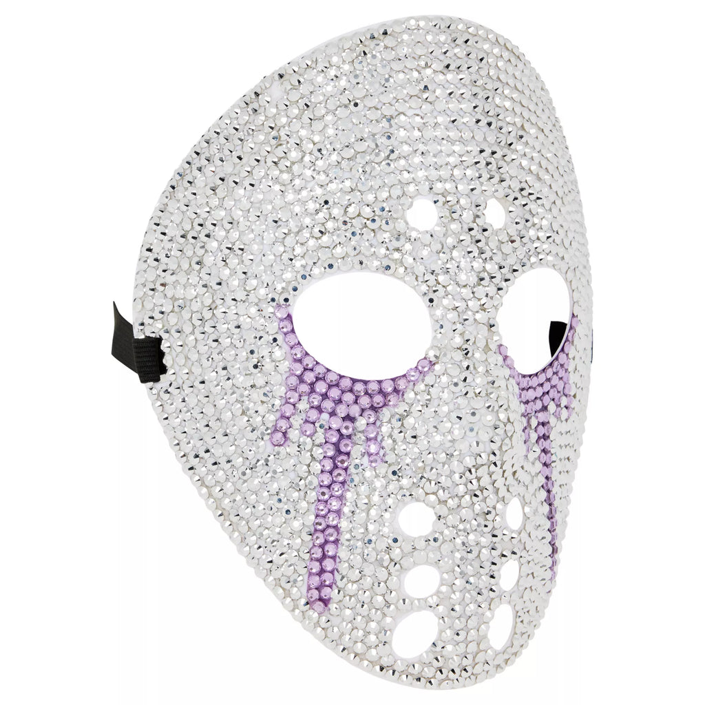 Purple Tears Bling Hockey Mask