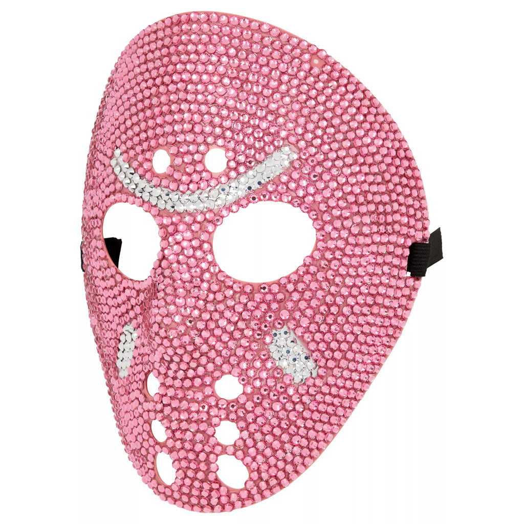 Pink Bling Hockey Mask