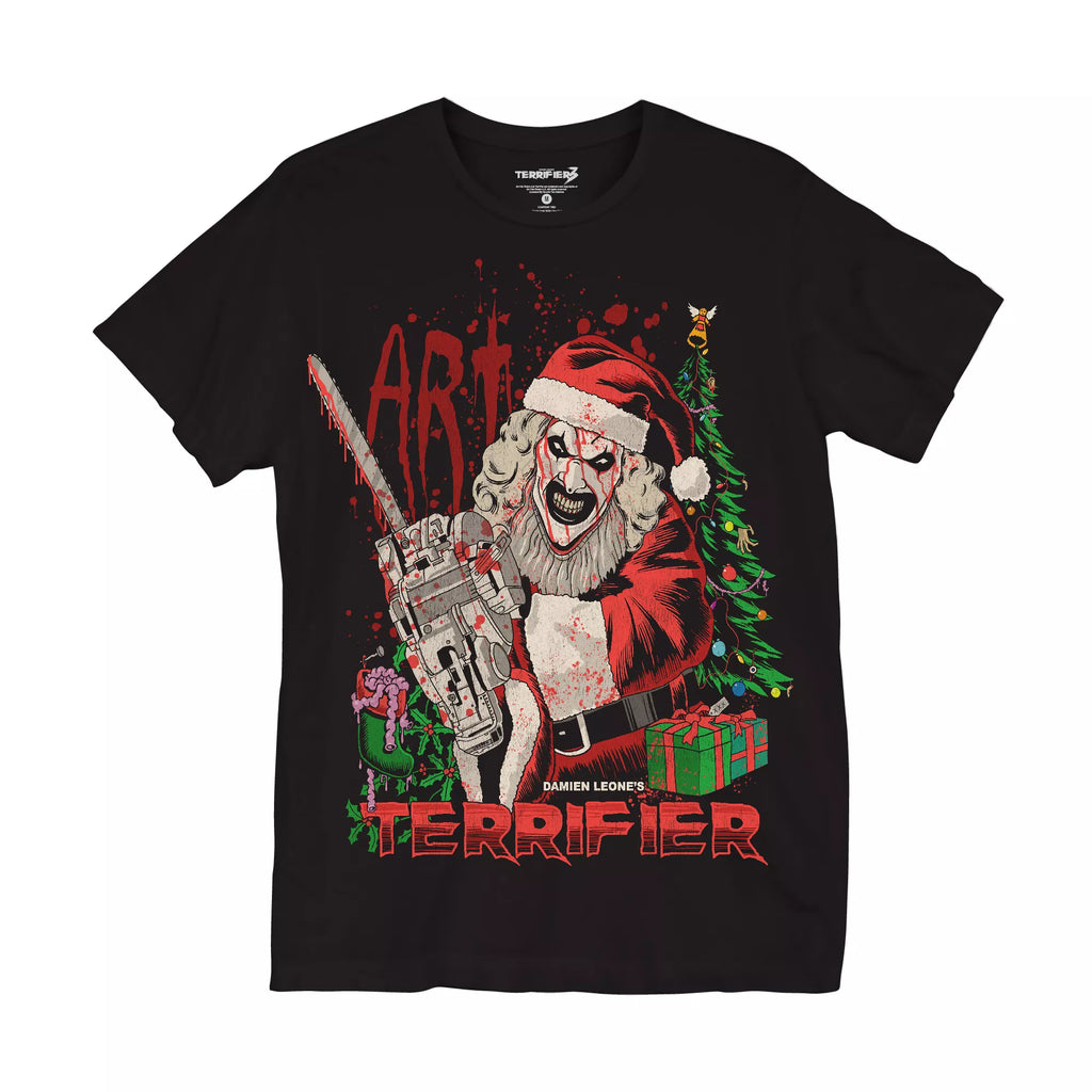 Art the Clown Santa T Shirt - Terrifier
