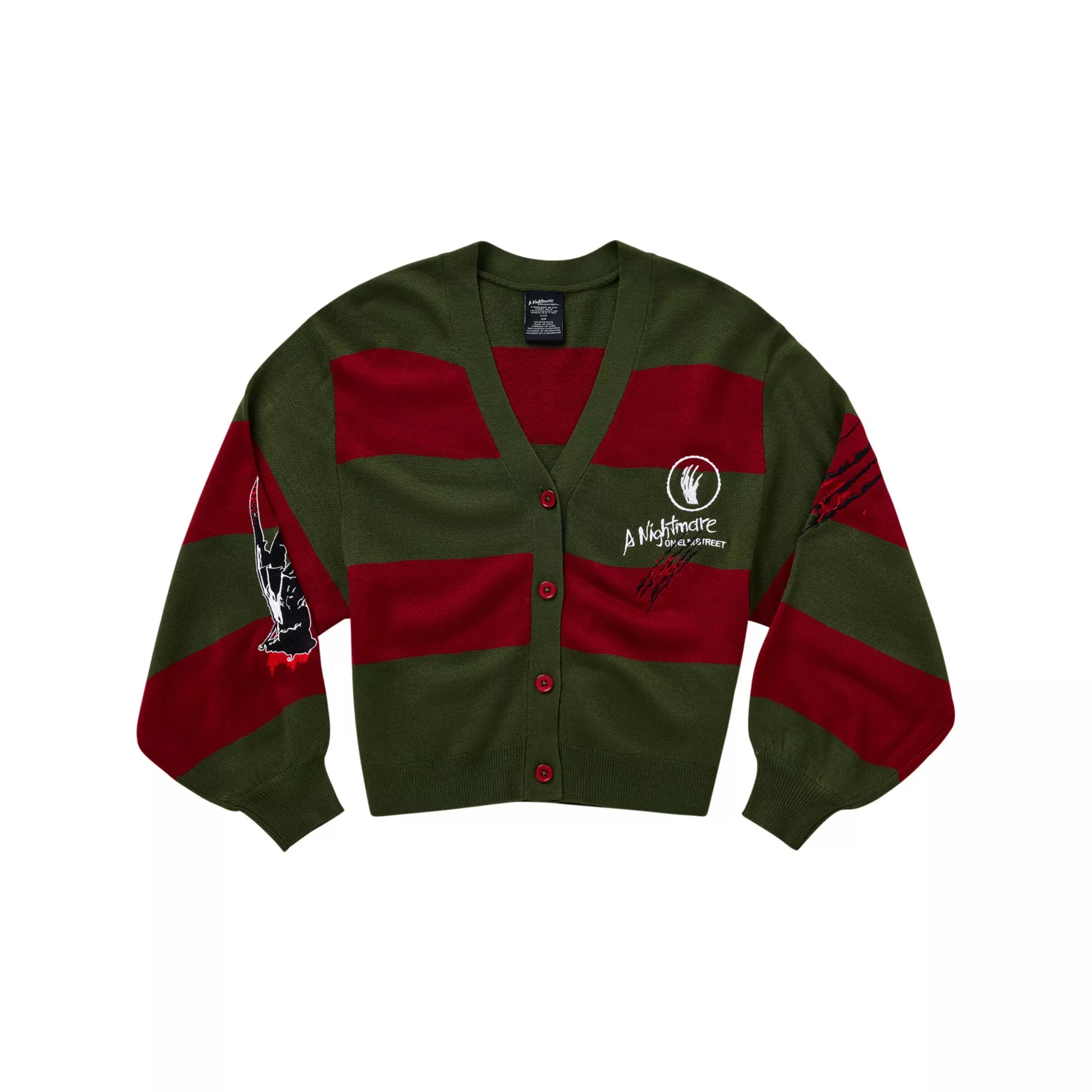 Freddy Krueger Cardigan - A Nightmare on Elm Street