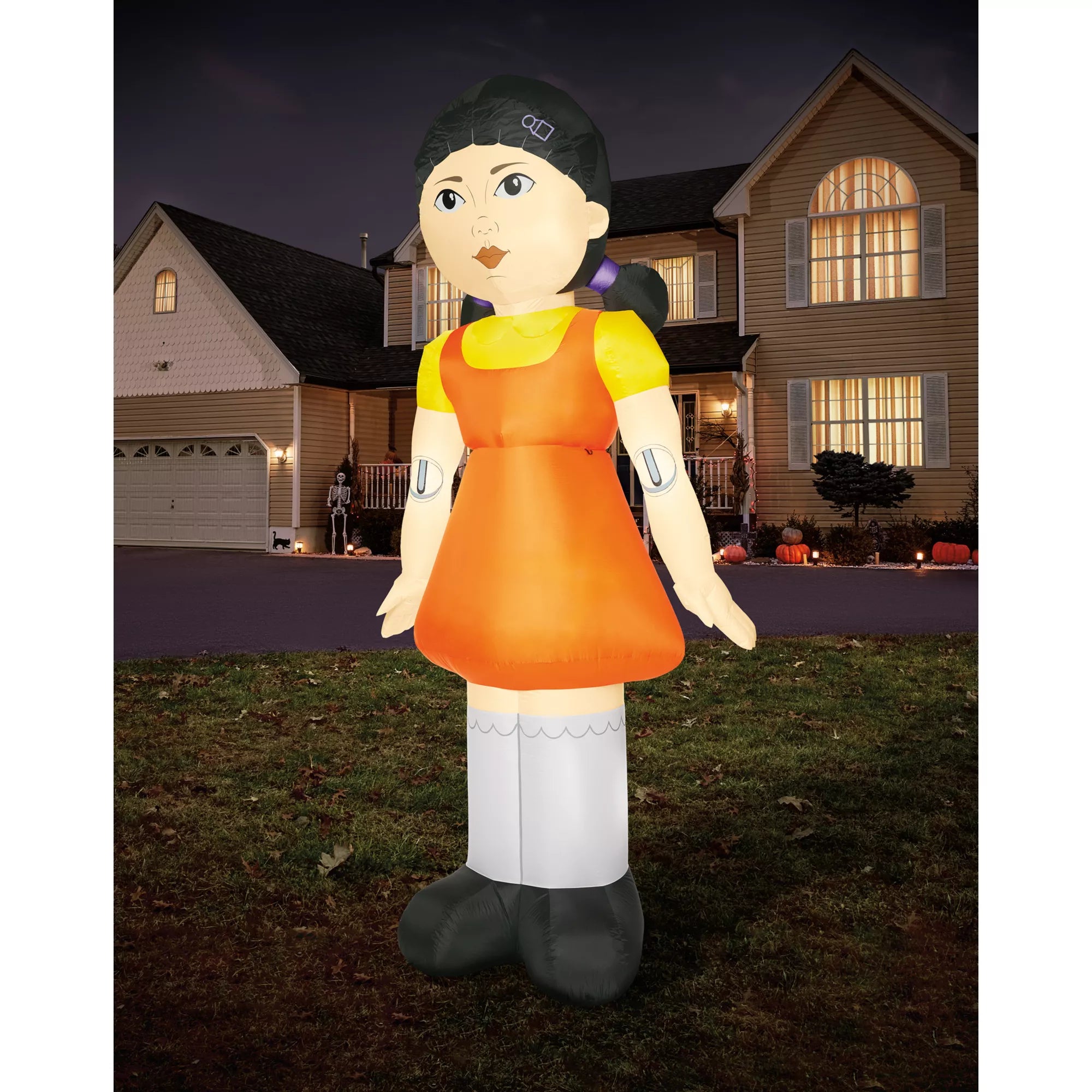 12 Ft Light-Up Young Hee Inflatable -  Squid Game
