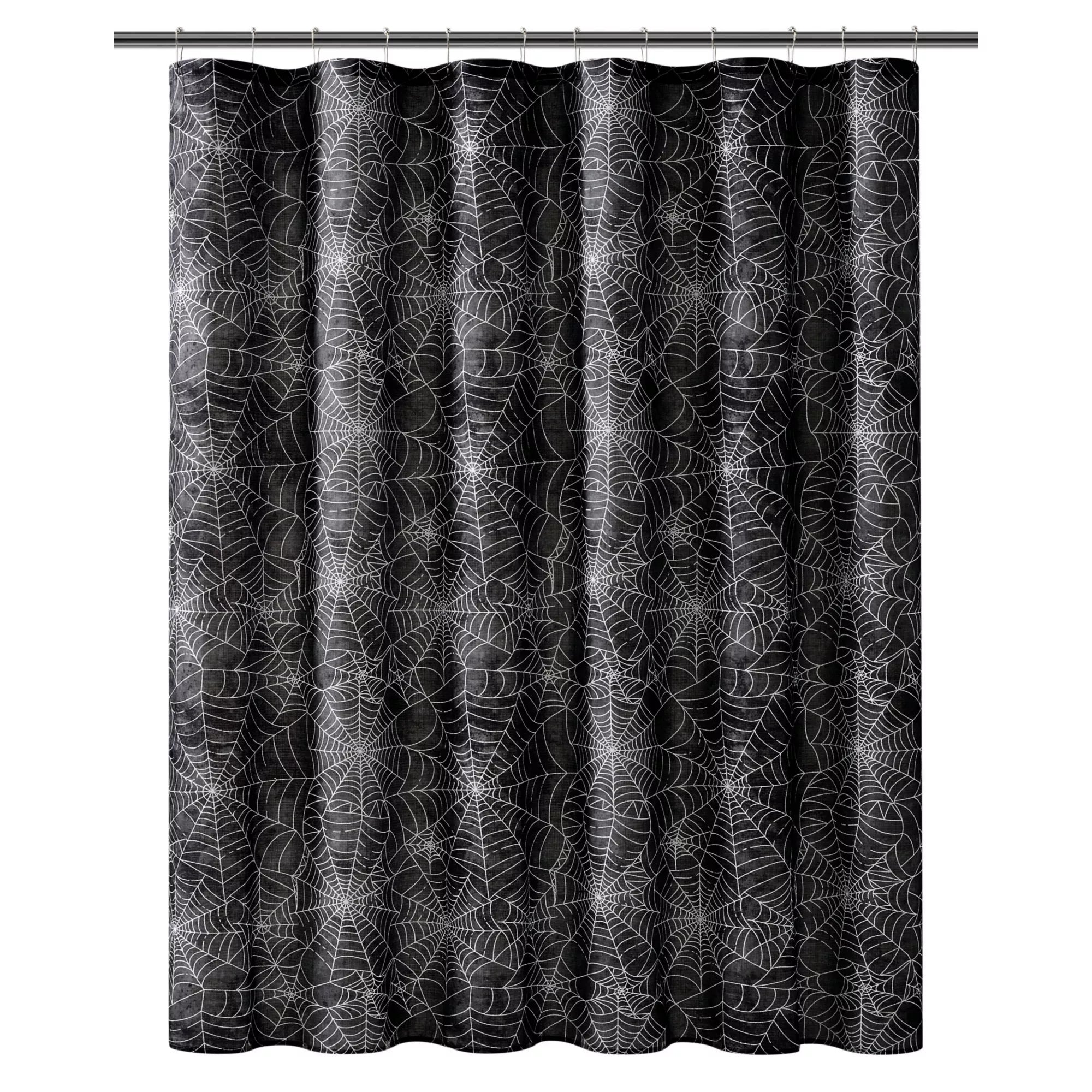 Spider Web Shower Curtain