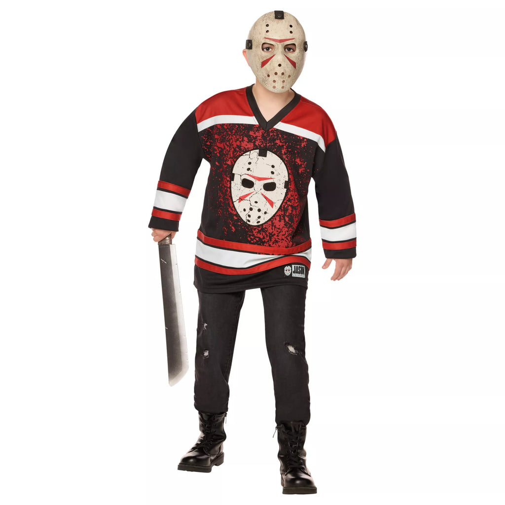 Kids Jason Jersey and Mask Costume Kit - Jason Universe
