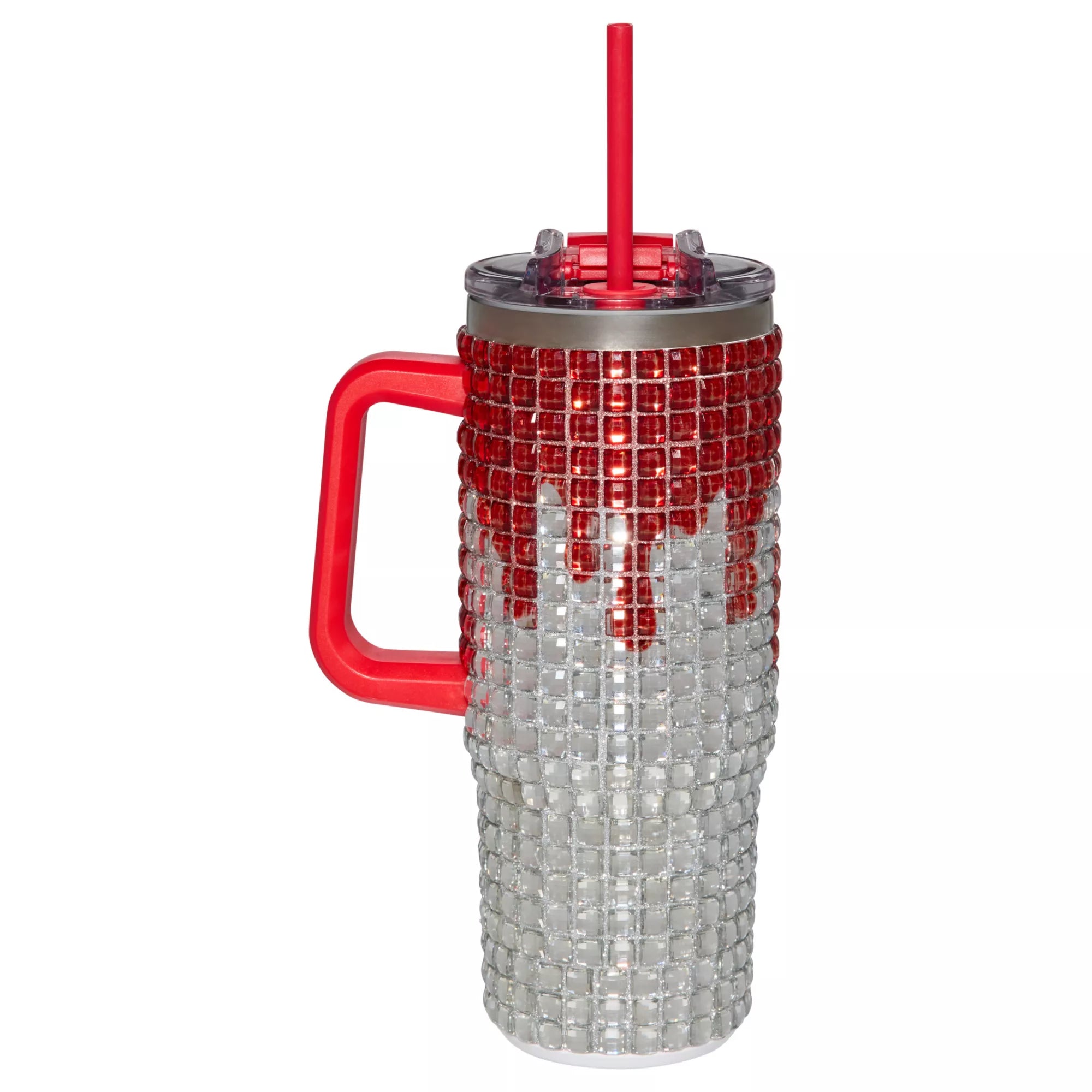 Blood Drip Travel Tumbler with Straw - 30 oz.