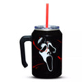 Ghost Face Cup with Straw - 30 oz.