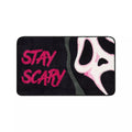 Ghost Face -  Stay Scary Pink Bath Mat