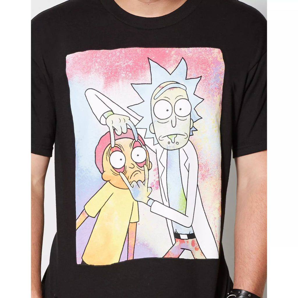 Neon Rick and Morty T Shirt