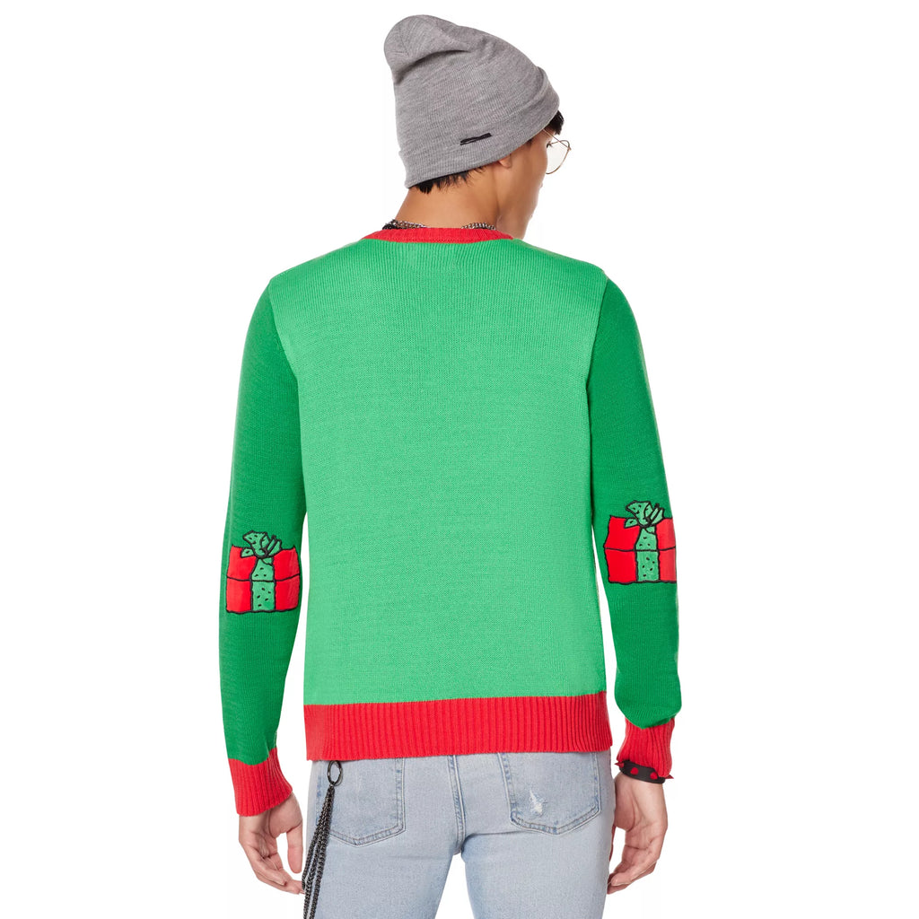 Light-Up Snoopy Dog House Ugly Christmas Sweater - Peanuts