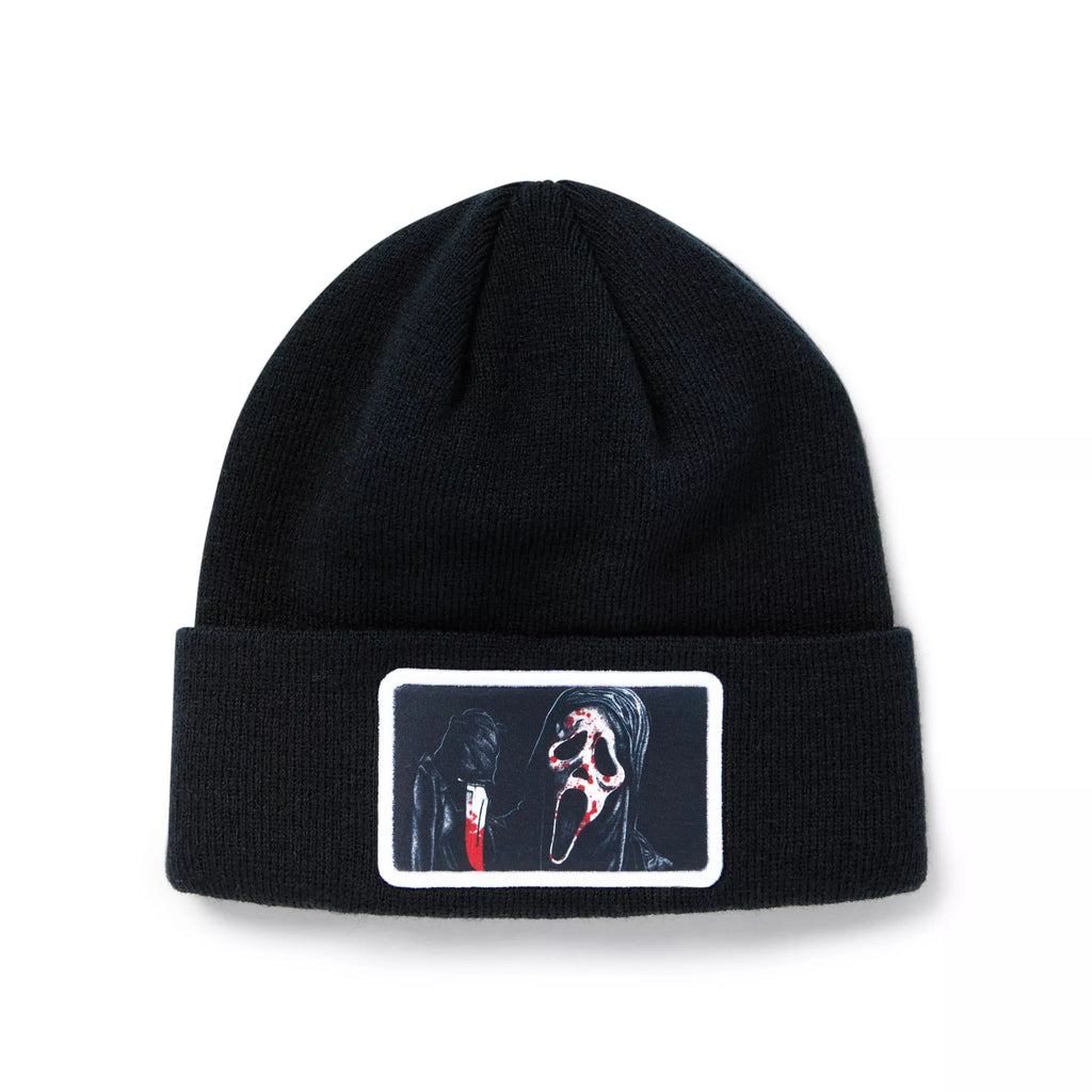 Ghost Face Cuff Beanie Hat