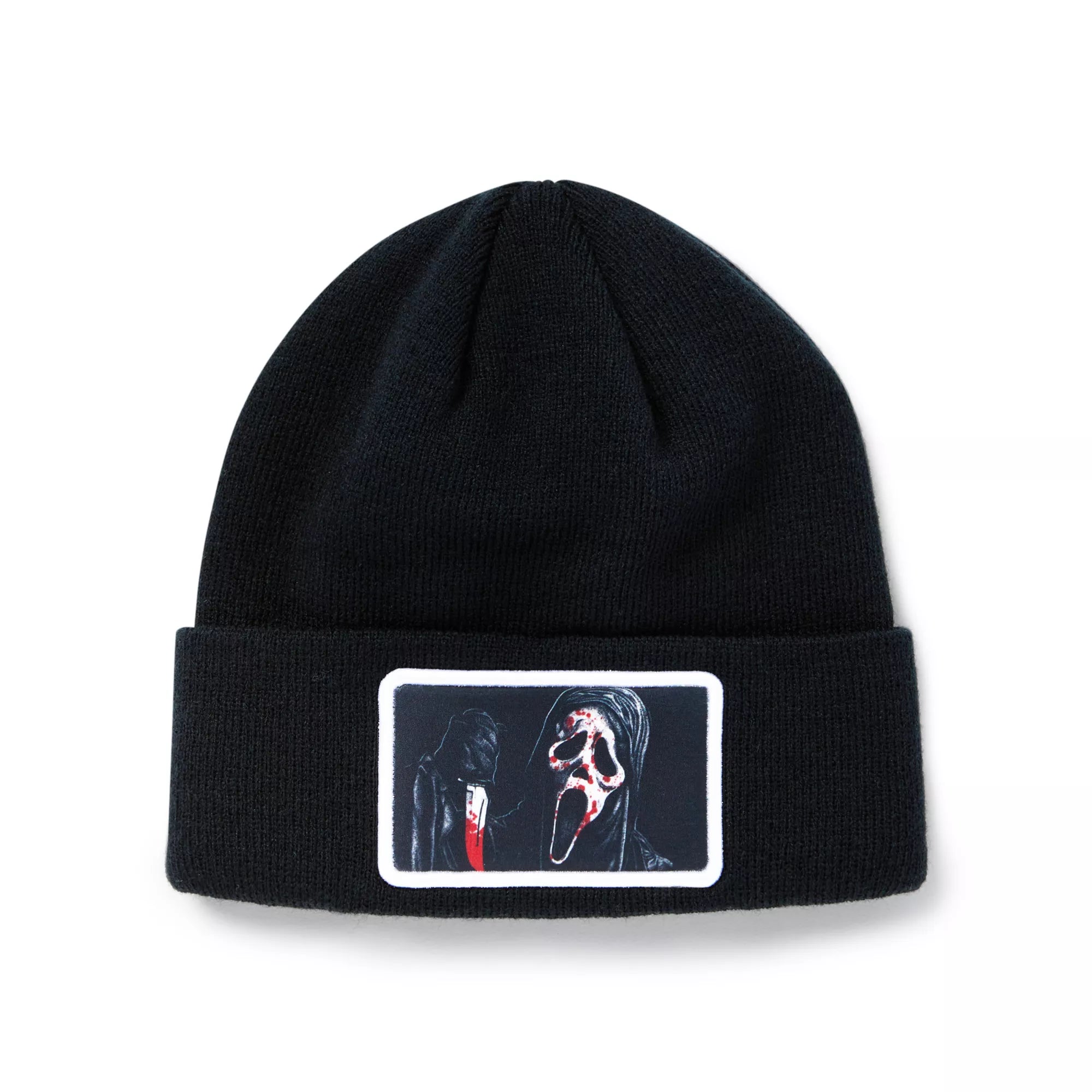 Ghost Face Cuff Beanie Hat