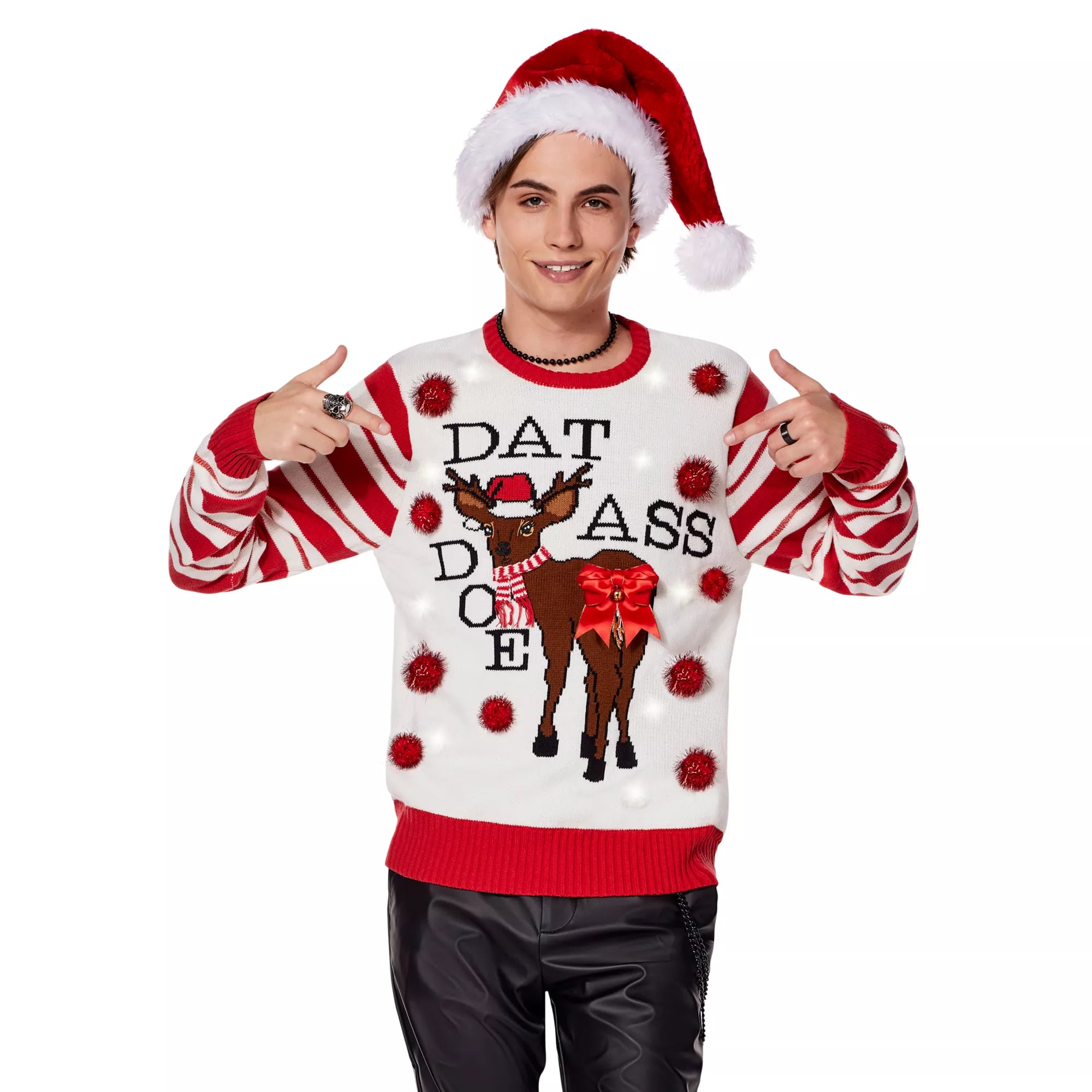 Light-Up Dat Ass Doe Christmas Sweater