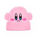 3D Kirby Face Cuff Beanie Hat