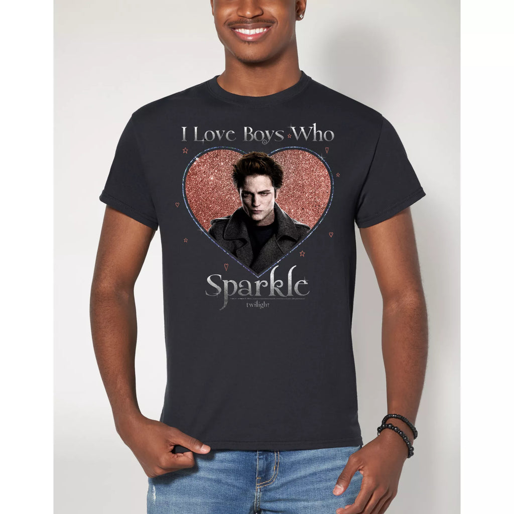I Love Boys Who Sparkle T Shirt - Twilight